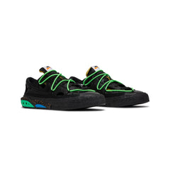 Blazer Low x Off White 'Black Electro Green' (2022)