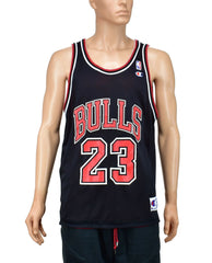 Michael Jordan Chicago Bulls Reversible Champion Jersey Size 44