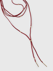 Hayze Necklace Red