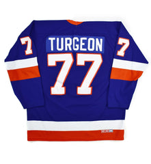 New York Islanders Pierre Turgeon CCM Authentic Hockey Jersey Size Large