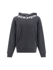 Palm Angels Logo-Embroidered Sweatshirt — Black