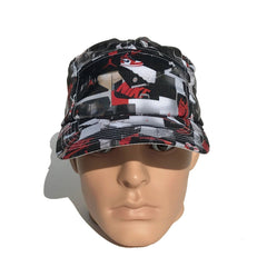 Nike Air Jordan 5 Panel All-Over Shoe Box Print Sample Hat NEW