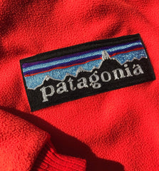 1/1 Patagonia Original Deep Pile Pullover Fleece + Chainstitch Back