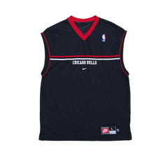 Chicago Bulls Nike Cutoff Sleeveless Warm-up Shirt 90s 2000s