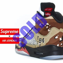 Nike Air Jordan 5 V Supreme Camo NEW Size 12
