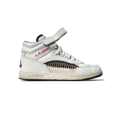 L.A. Gear Original 90's Pink Velcro High Tops Size 9