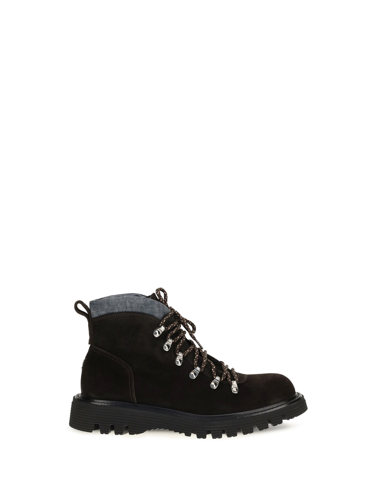Fratelli Rossetti Suede Lace-Up Boots — Brown