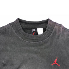 Nike Air Jordan 6 VI Gray Tag Faded Mock Neck L/S Crew