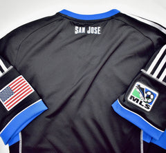 Adidas San Jose Earthquakes Rare Authentic Sample Game Jersey NEW