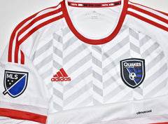 Adidas San Jose Earthquakes Quakes MLS Jersey NEW