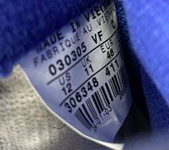 Nike Air Force 1 Blue Canvas Mids 2003 Size 12