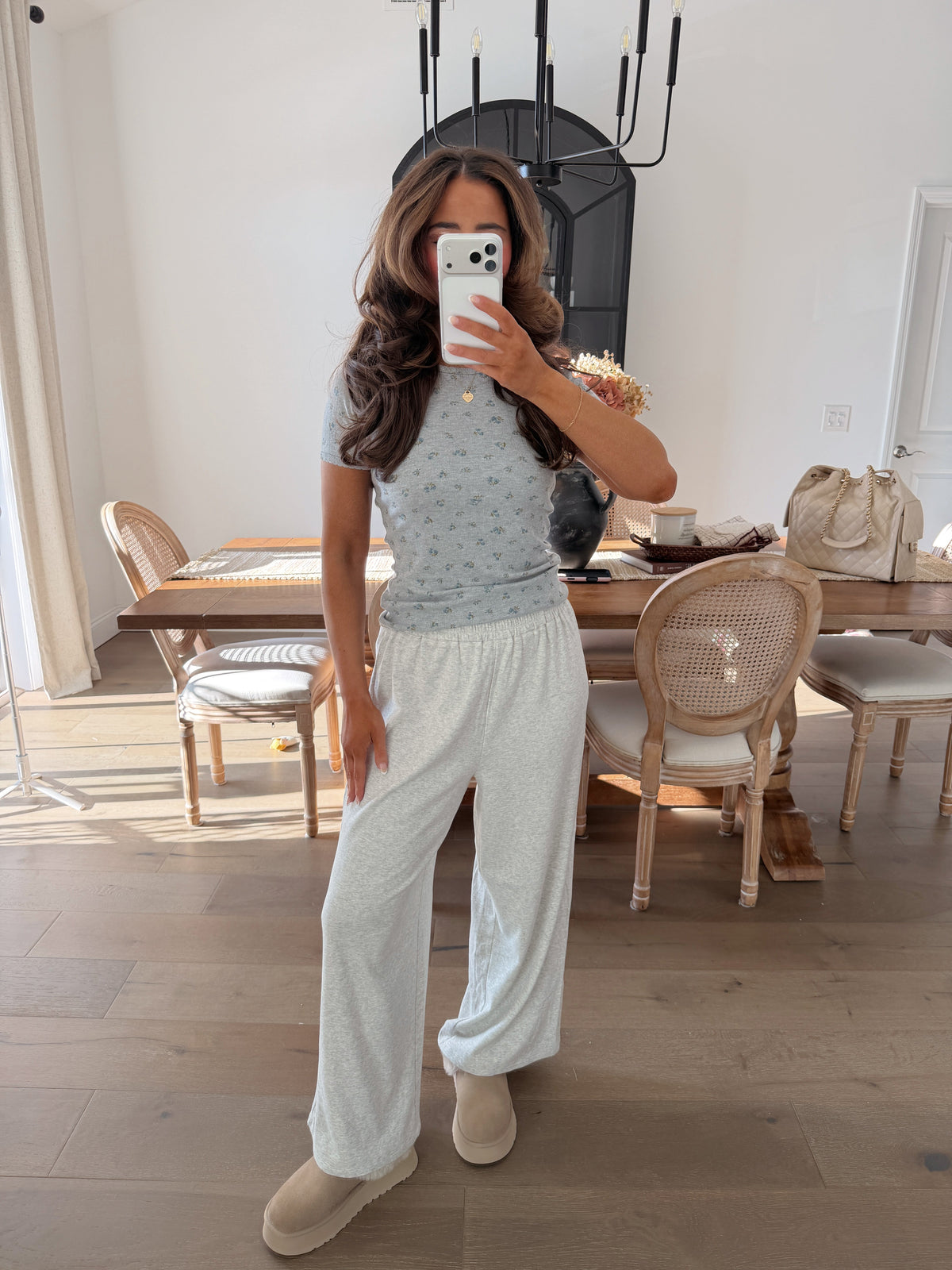 Heather Grey Knit Lounge Pants (can’t restock)