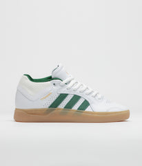 Adidas Tyshawn Shoes - FTWR White / Collegiate Green / Gum4