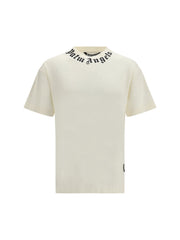Palm Angels Logo Crewneck T-Shirt — White