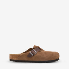Boston Dark Tea Oiled | Suede Leather