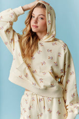TEDDY COZY LOUNGE SET HOODIE ONLY