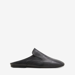 Leather Mule Black