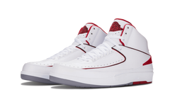 2 Retro "White/Varsity Red" 385475 102