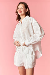 Island eyelet cotton set