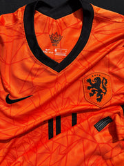 Netherlands 2020 Davy Klaassen Nike Soccer Engineered Jersey