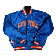 New York Knicks Starter Reversible 90's Satin Coaches Jacket XL