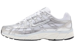 P-6000 White Blue Tint Sail Metallic Silver (Women's)