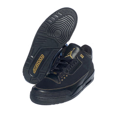 Nike Air Jordan 3 III BHM Black Gold NEW Size 13 Sample