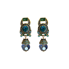 Pre Order:  Azure Dangling Clip Earrings
