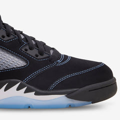 Grade School Air Jordan 5 Retro 'Black Carolina' Black | University Blue | White