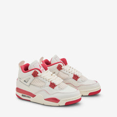 Women's Air Jordan 4 Retro Pale Ivory | Sierra Red | Tough Red