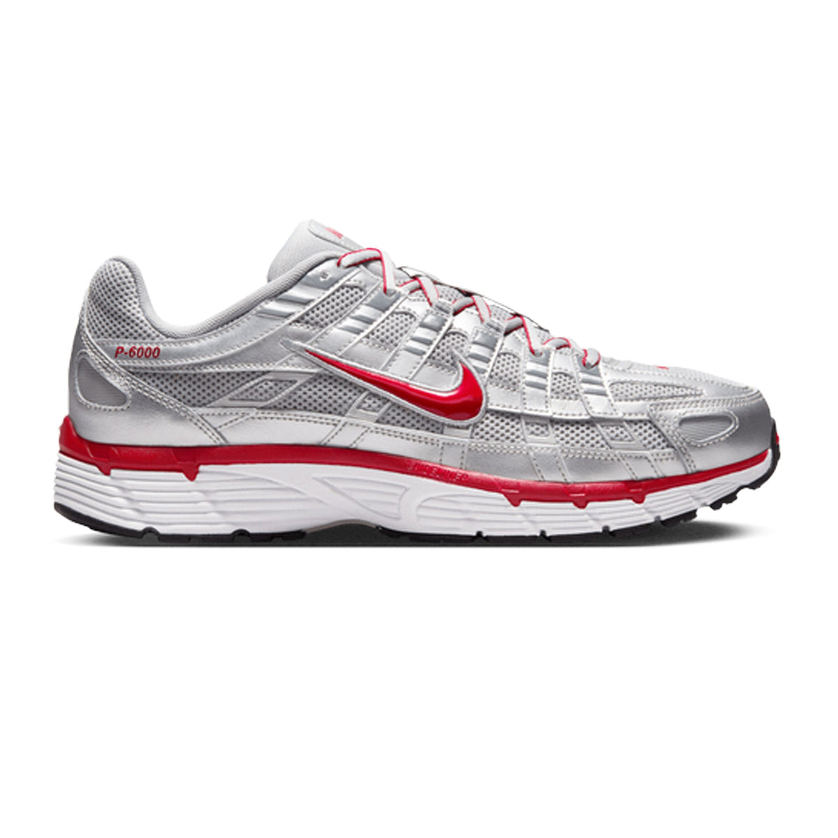 Nike P-6000 'Metallic Silver Gym Red' (2025)