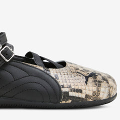 Women's Speedcat Ballet Snake PUMA Black | Vapor Gray