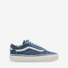 Invincible x LX Old Skool Frayed Invincible Denim | Marshmellow