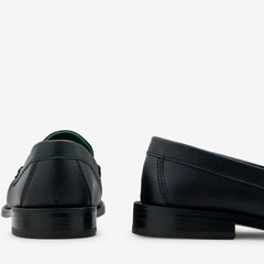 Michel Mocassin Black Grain Leather