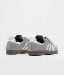 Adidas Samba ADV Shoes - Grey Four / Cream White / Grey Three