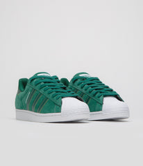 Adidas Superstar ADV Shoes - Collegiate Green / FTWR White / Collegiate Green