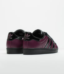 Adidas x Marcos Montoya Superstar ADV Shoes - Red Night / Core Black / Red Night