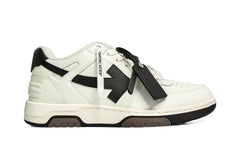Out Of Office OOO Low Tops White Black