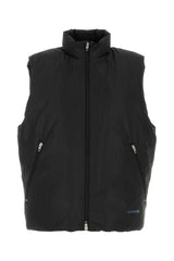 Jil Sander Down-Filled Puffer Vest — Black