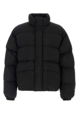 Jil Sander Quilted Nylon Down Jacket — Black