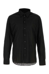 Dolce & Gabbana Silk Jersey Shirt — Black