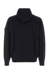 Stone Island Virgin Wool Hoodie — Blue