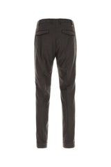 Pt Torino Stretch Wool Trousers — Brown