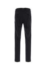 Pt Torino Stretch Cotton Trousers — Blue