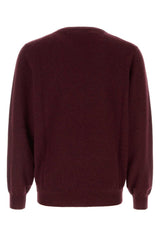Brunello Cucinelli Crewneck Sweater — Burgundy