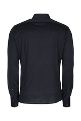 Brunello Cucinelli Cotton Shirt — Navy