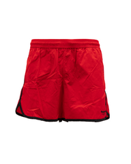 Alexander McQueen Polyamide Swim Shorts — Red