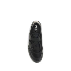 Prada Nylon Low Top Sneaker — Black