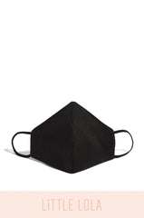 Simple Necessity Kids Face Mask  - Black