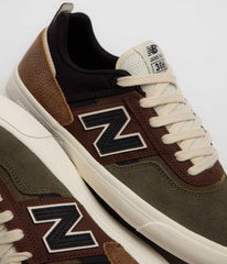New Balance Numeric 306 Jamie Foy Shoes - Brown / Olive